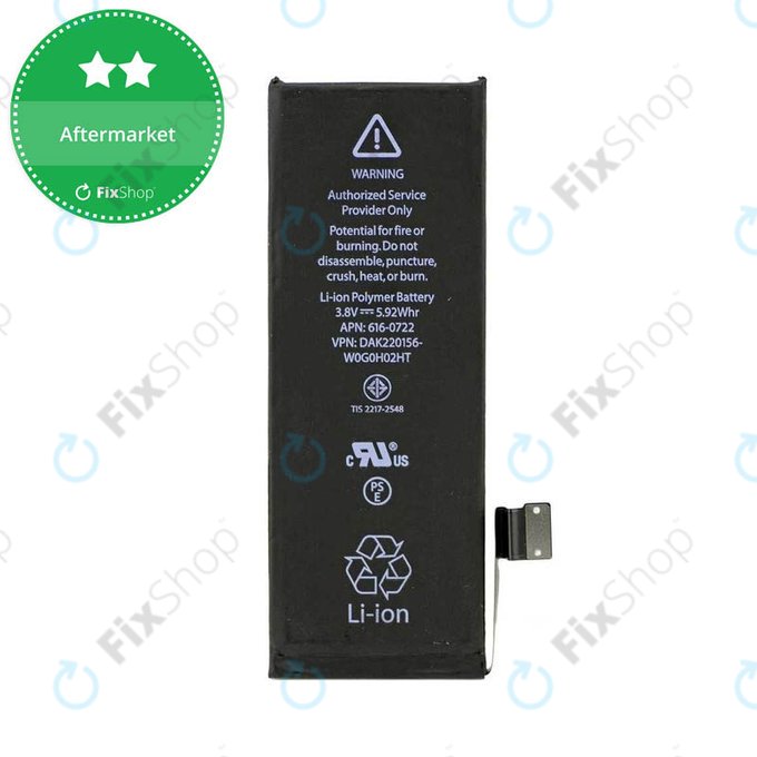 Batteria per iPhone 5S, 1560mAh