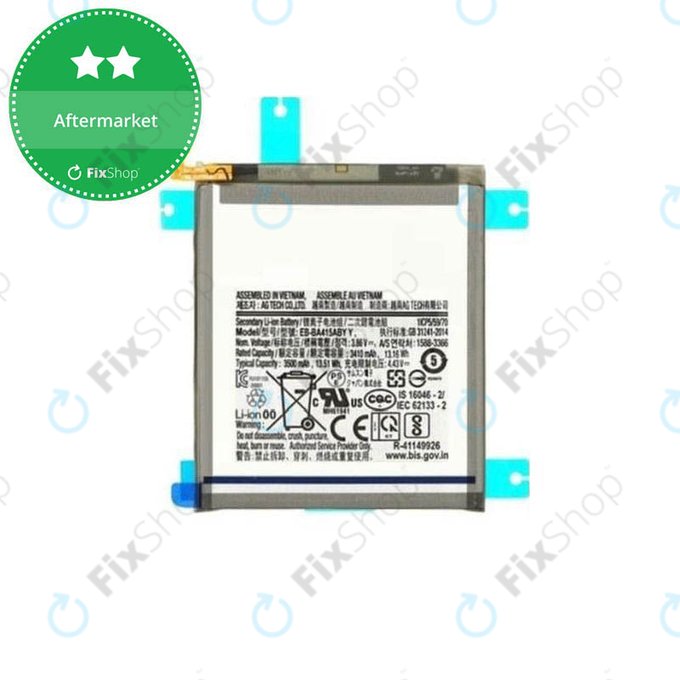Batteria per Samsung A41 A415F, EB-BA415ABY, 3500mAh