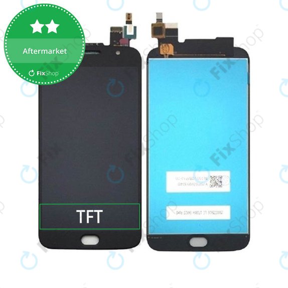 Schermo LCD per MotGoldla Moto G5S Plus XT1805, Black, Vetro touch senza cornice