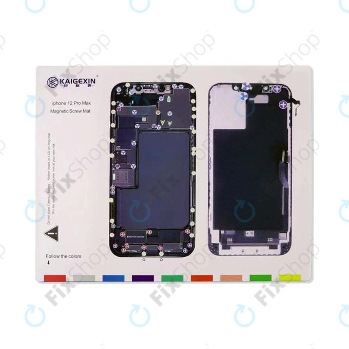 Tappetino magnetico per viti per iPhone 12 Pro Max