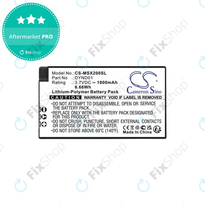 Batteria per Microsoft Xbox Elite seriess 2, DYND01, Li-Pol, 1800mAh, 3.7V, HQ