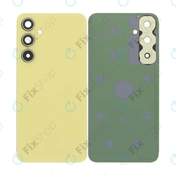 Gruppo cover batteria per Samsung A35 A356B, Lemon