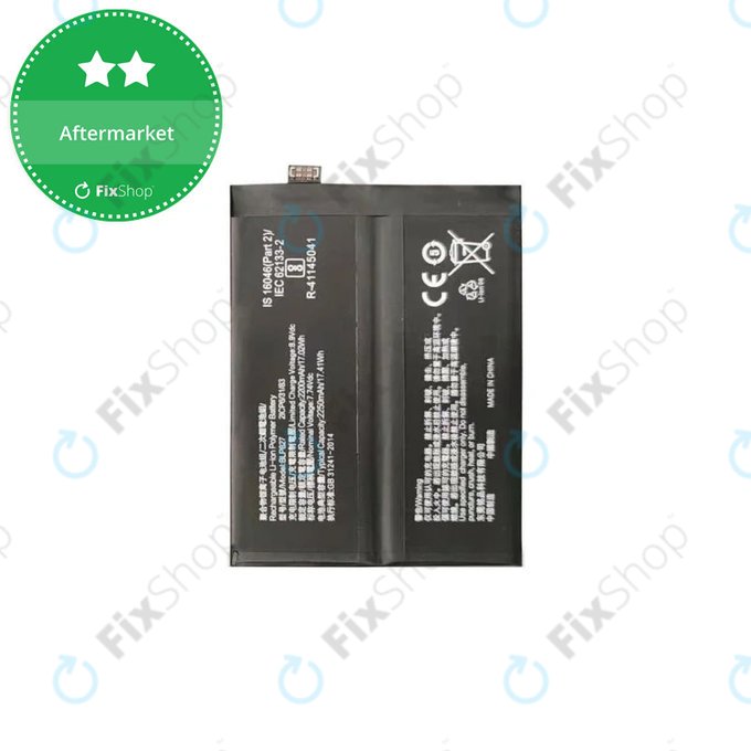 Batteria per OnePlus 9 Pro, BLP827, 4500mAh