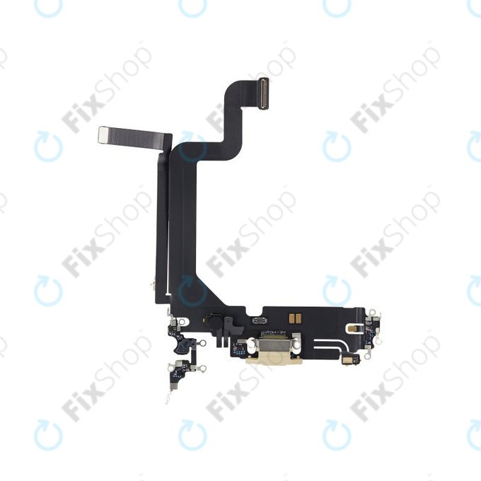 Connettore di ricarica con Cavo flex per iPhone 14 Pro Max, Gold