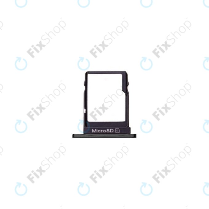 SD Tray per Nokia 5, Matte Black, MEND102034A, Genuine Service Pack