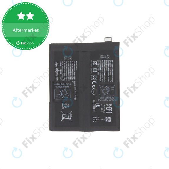 Batteria per OnePlus 13 5G CPH2655, BLPB09, 6000mAh