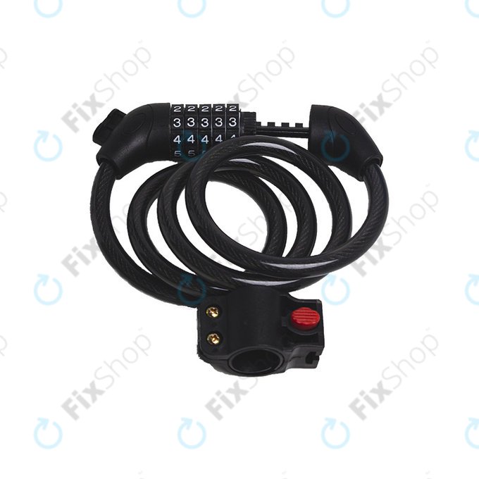 Lucchetto a cavo con combinazione per Xiaomi Mi Electric Scooter 1S, 2 M365, Essential, Pro, Pro 2