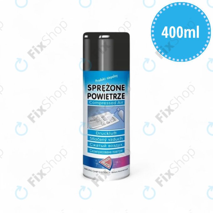 Aria compressa spray, non infiammabile, 400 ml