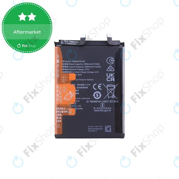 Batteria per Honor 90 5G, HB486591EHW, 5000mAh