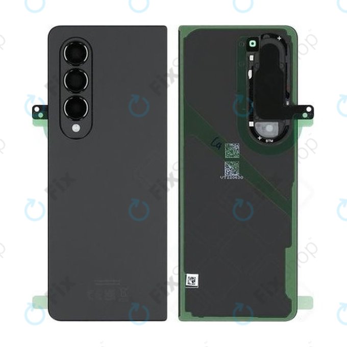 Cover batteria per Samsung Z Fold 4 F936B, Phantom Black, GH82-29254A, Genuine Service Pack
