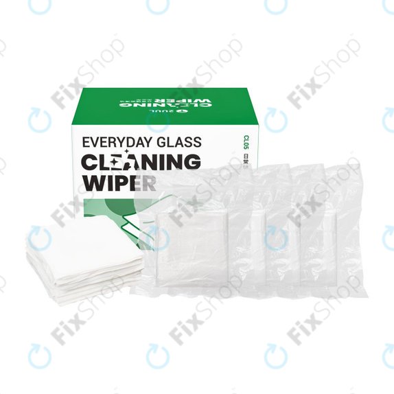 Panni per la pulizia del vetro senza pelucchi, 2UUL CL05, 4 × 100 pz./scatola