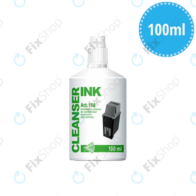 Liquido per cartucce e testine di stampa 100ml, Cleanser INK