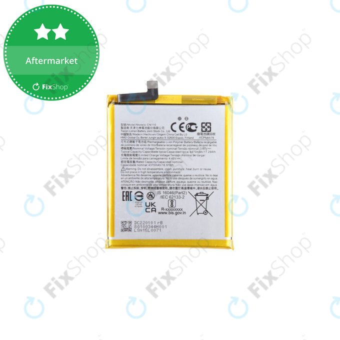 Batteria per Nokia X20 TA-1341, TA-1344, CN110, 4470mAh