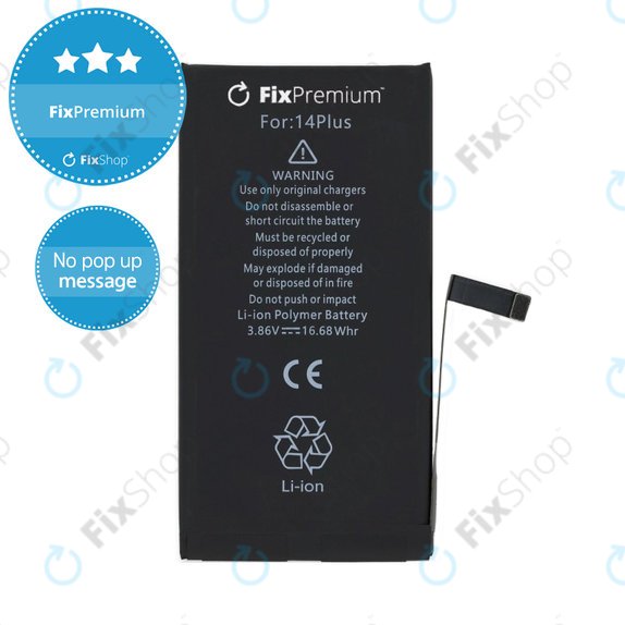 Batteria per iPhone 14 Plus, 4325mAh, DIAGNOSTIC