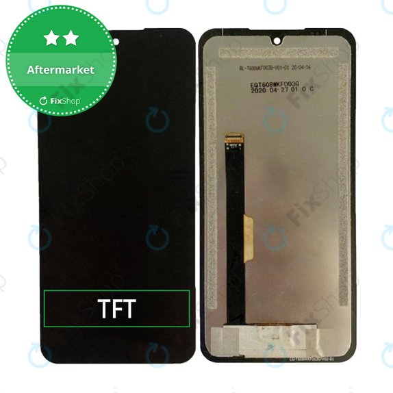 Schermo LCD per Ulefone Armor 8 Pro, Vetro touch senza cornice