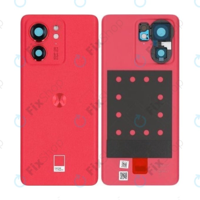 Cover batteria per MotGoldla Edge 40, Viva Magenta, 5S58C22715, Genuine Service Pack