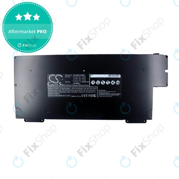Batteria A1245, A1304, A1237 per MacBook Air 13 A1237 (EMC 2142) Early 2008, 5400mAh, HQ