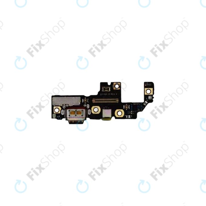 Scheda PCB connettore di ricarica con microfono per MotGoldla Razr 40, 5P68C22842, Genuine Service Pack