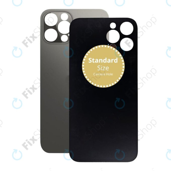 Vetro scocca posteriore per iPhone 12 Pro, Graphite