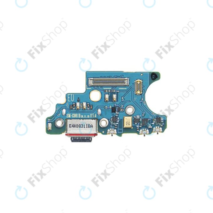 Scheda PCB connettore di ricarica per Samsung S20 G980F, GH96-13080A, Genuine Service Pack