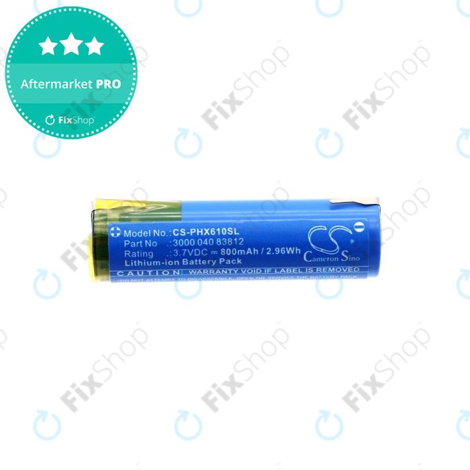 Batteria per Oral-B Genius X, Philips HX6100 Series, 3000 040 83812, Li-Ion, 800mAh, 3.7V, HQ