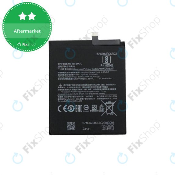 Batteria per Xiaomi Mi 9, BM3L, 3300mAh