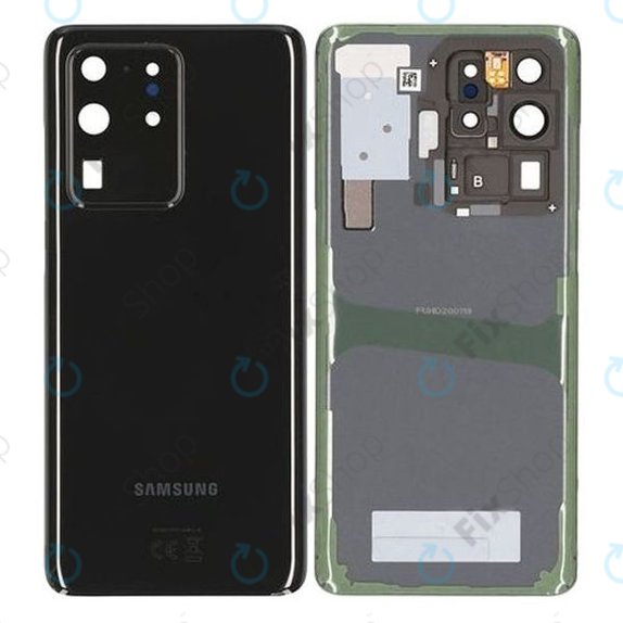Cover batteria per Samsung S20 Ultra G988F, Cosmic Black, GH82-22217A, Genuine Service Pack