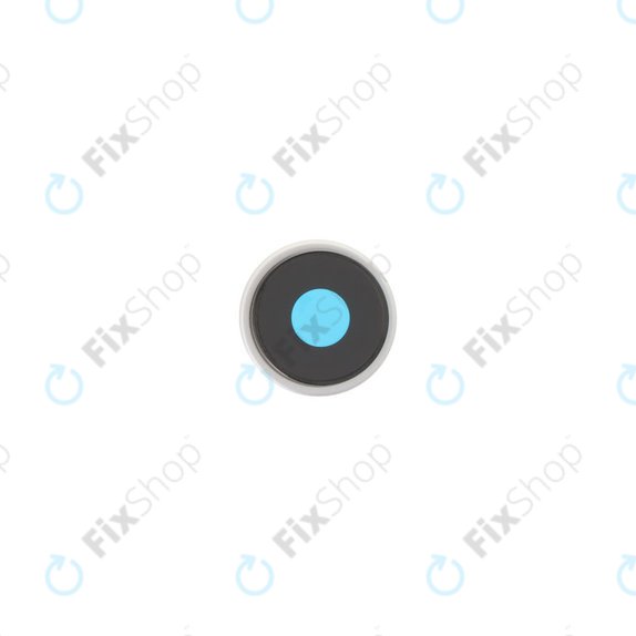 Lente fotocamera posteriore con frame per iPhone 16e, 17e, White
