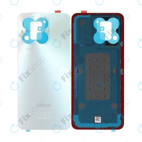 Cover batteria per Honor X8a, Titanium Silver, 0235AEUR, Genuine Service Pack