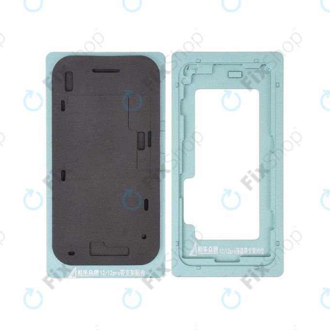 Stampo di allineamento con tappetino di laminazione con cornice per iPhone 12, 12 Pro, XHZC