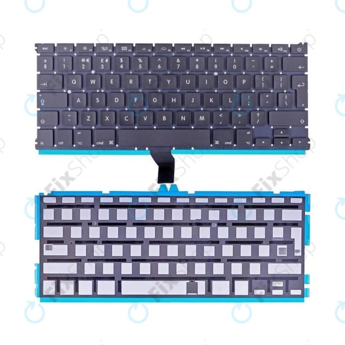 Tastiera con retroilluminazione UK per MacBook Air 13" A1369 (Mid 2011), A1466 (Mid 2012 - Mid 2017)