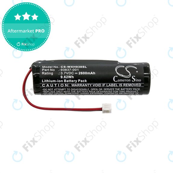 Batteria per Wahl Beretta Black Stealth, Designer, 93837-001, Li-Ion, 2600mAh, 3.7V, HQ