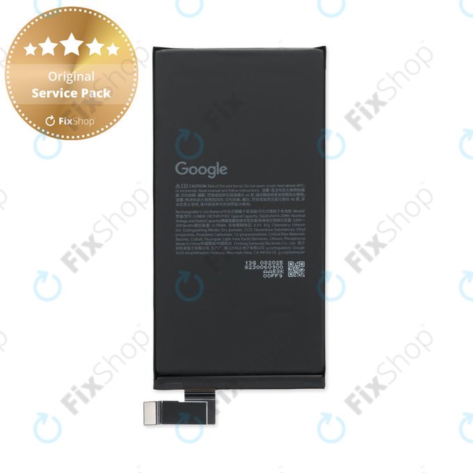 Batteria per Google Pixel 10 Pro Fold, Flip G3M28, G949-01538-00, Genuine Service Pack