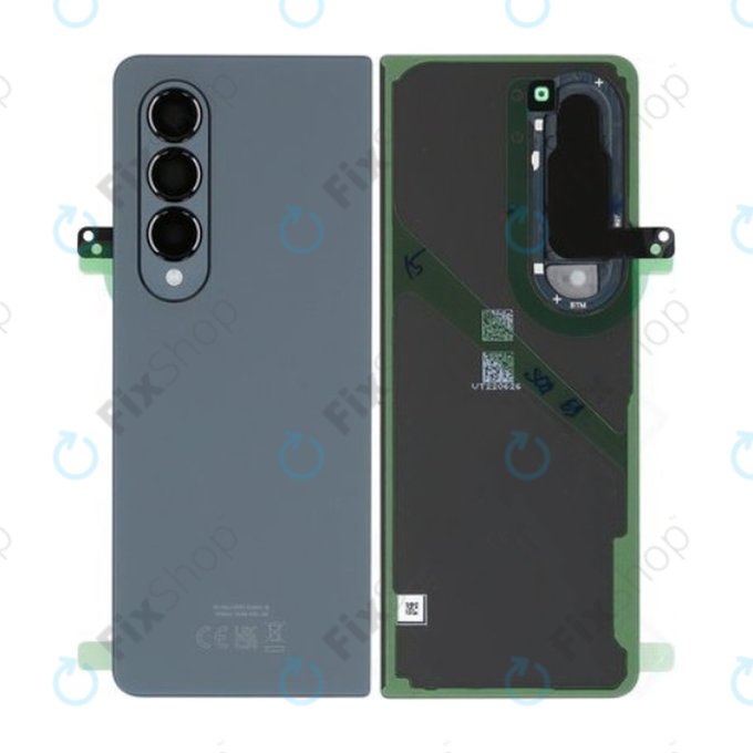 Cover batteria per Samsung Z Fold 4 F936B, Graygreen, GH82-29254B, Genuine Service Pack
