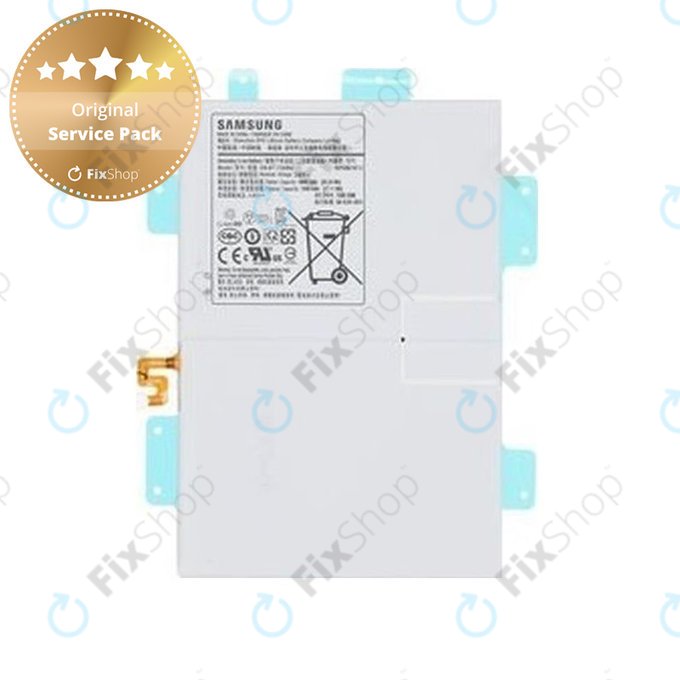 Batteria per Samsung Galaxy Tab S6 10.5" T860, T865, S5e 10.5" T720, T725, EB-BT725ABU, GH82-20770A, 7040mAh, Genuine Service Pack