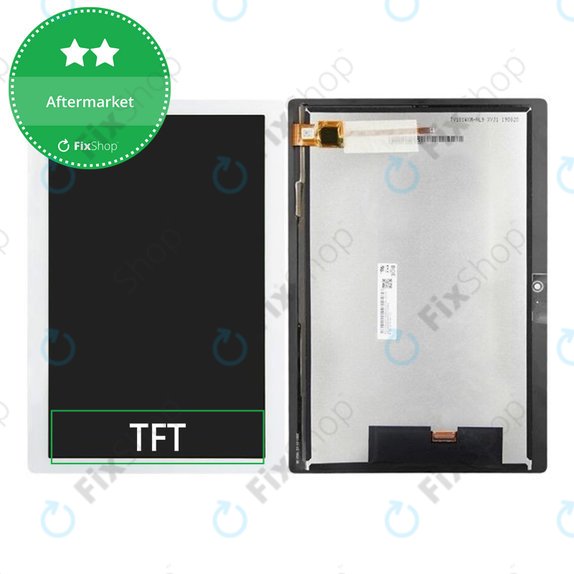 Schermo LCD per Lenovo Tab M10 TB-X505, White, Vetro touch senza cornice