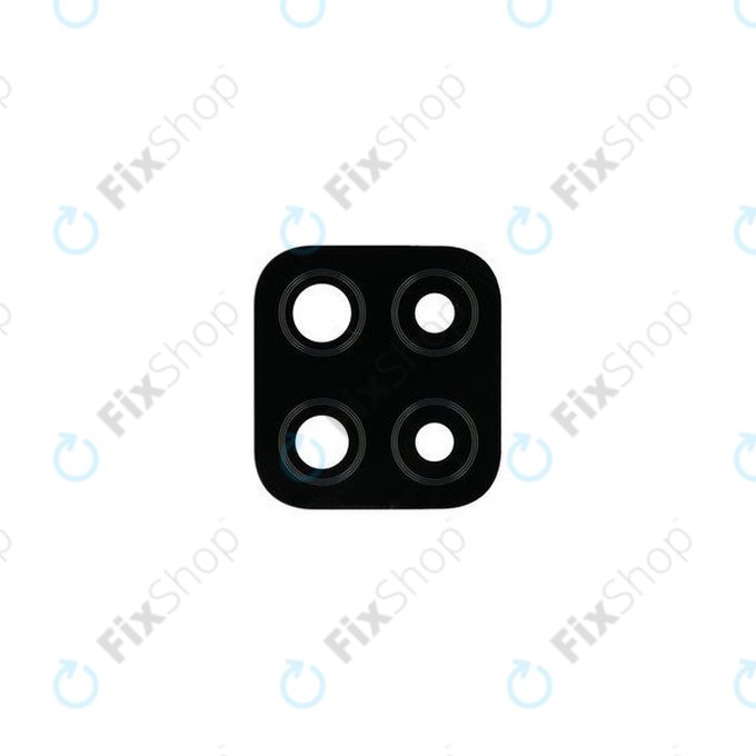 Vetro fotocamera posteriore per Samsung A12 A125F, M12 M127F, GH64-08313A, Genuine Service Pack