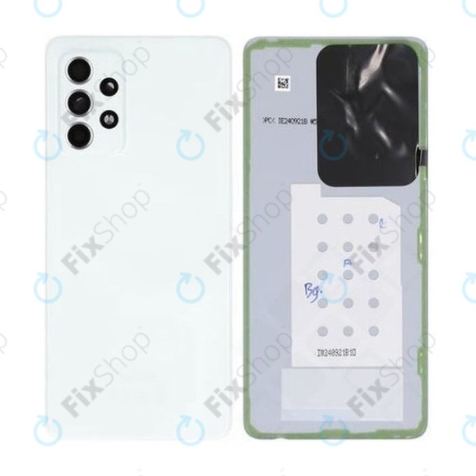 Cover batteria per Samsung A52s 5G A528B, Awesome White, GH82-26858D, Genuine Service Pack