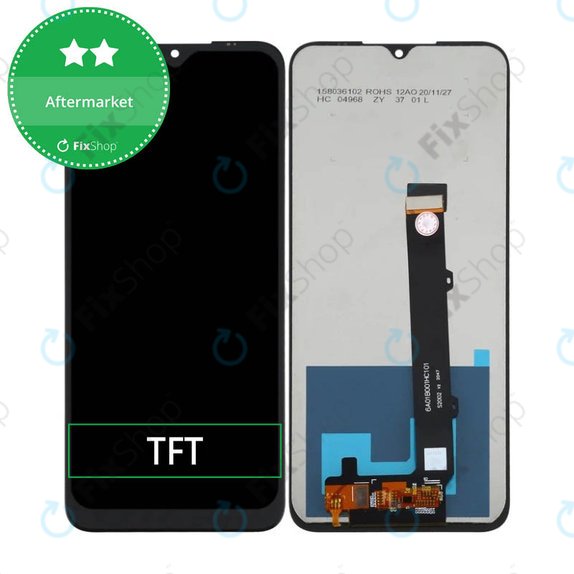 Schermo LCD per LG K41S, Vetro touch senza cornice