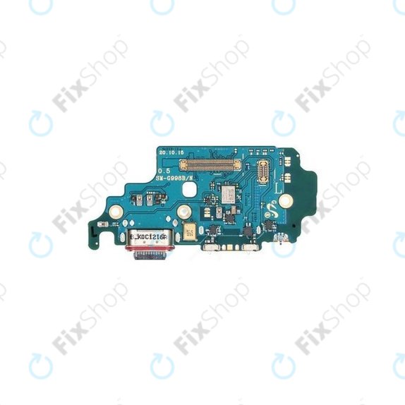 Scheda PCB connettore di ricarica per Samsung S21 Ultra G998B, GH96-14064A, Genuine Service Pack