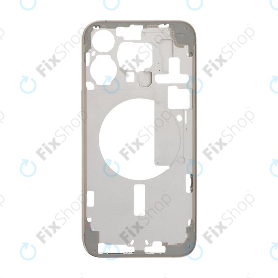 Telaio centrale per iPhone 15 Pro Max, Titanio naturale