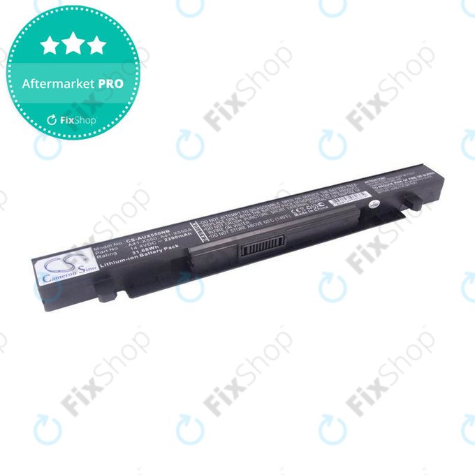 Batteria per Asus A450, A41-X550, 2200mAh, HQ