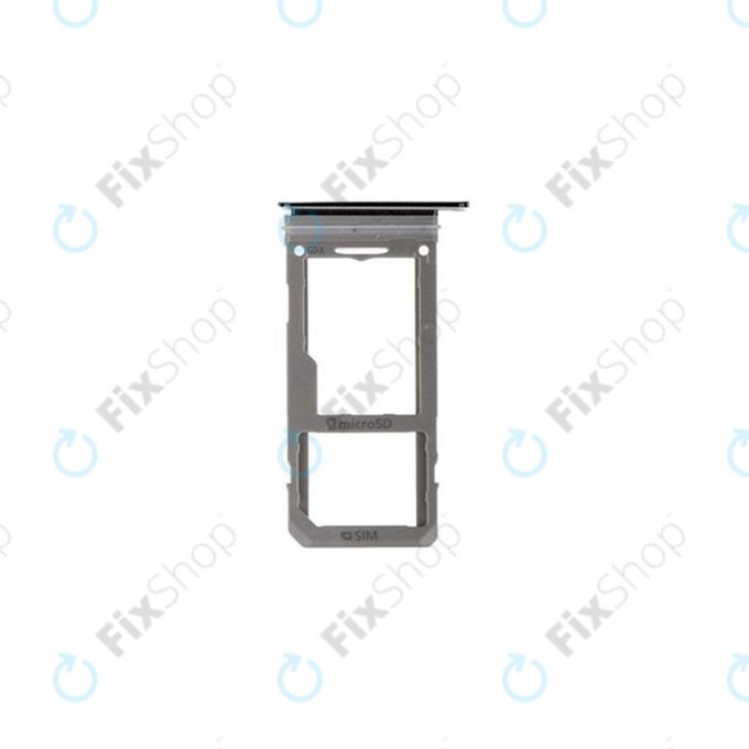 SIM/SD Tray per Samsung S9 Plus G965F, Midnight Black, GH98-42576A, Genuine Service Pack