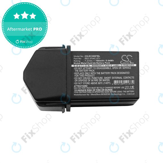 Batteria per Elca CONTROL-0, PINC 07MH, Ni-MH, 700mAh, 7.2V, HQ