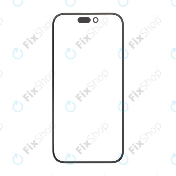 Vetro frontale con adesivo OCA per iPhone 15