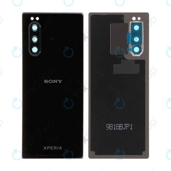 Cover batteria per Sony Xperia 5, Black, 1319-9508, Genuine Service Pack