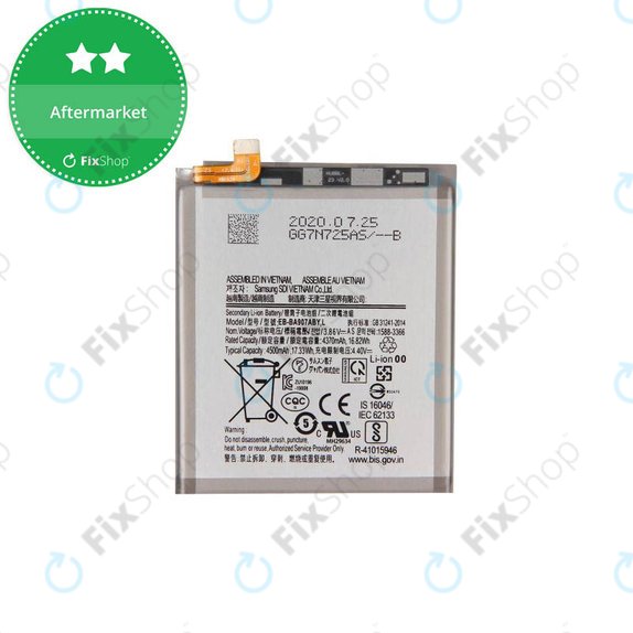 Batteria per Samsung S10 Lite G770F, EB-BA907ABY, 4500mAh