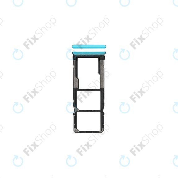 SIM e SD Tray per Xiaomi Redmi Note 9S, 9 Pro, Aurora Blue