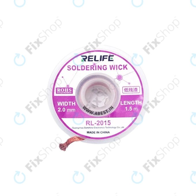 Treccia dissaldante potente 2 mm, Relife RL-2015