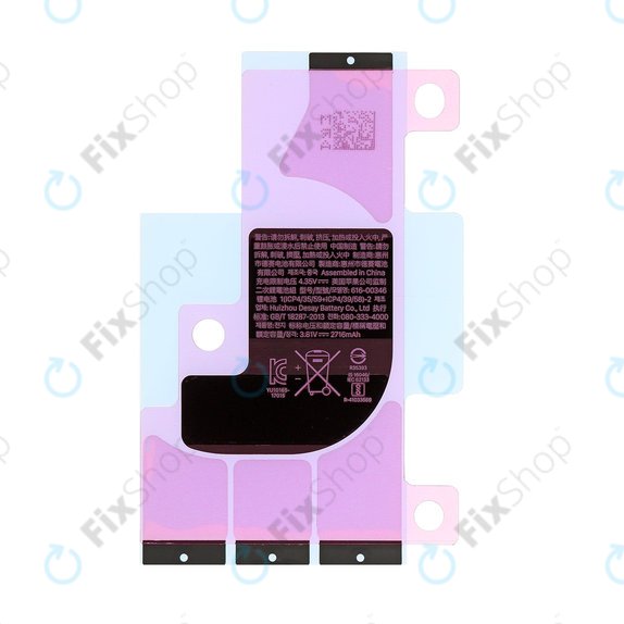 Adesivo batteria per iPhone X